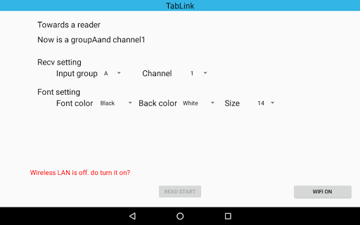 TabLink Screen 2