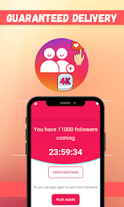 4k Followers - followers& Likes for Instagram banner