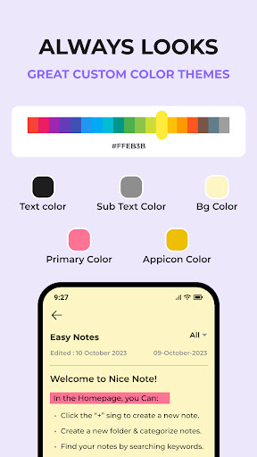 Notes: Notebook, Simple Notes Screen 3