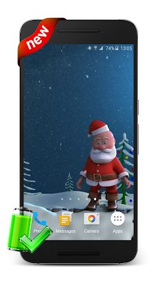 サンタクロースライブ壁紙 Androidアプリ Applion