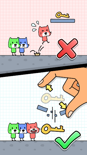 Android application Brain cat: tricky puzzles screenshort