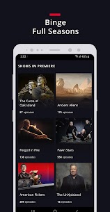 Modded HISTORY  Watch TV Shows Apk New 2022 5