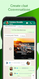 Fake WhatsUp Chat - Prank Call