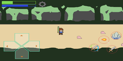 Android application Hero Prime [Pixel Action RPG] screenshort
