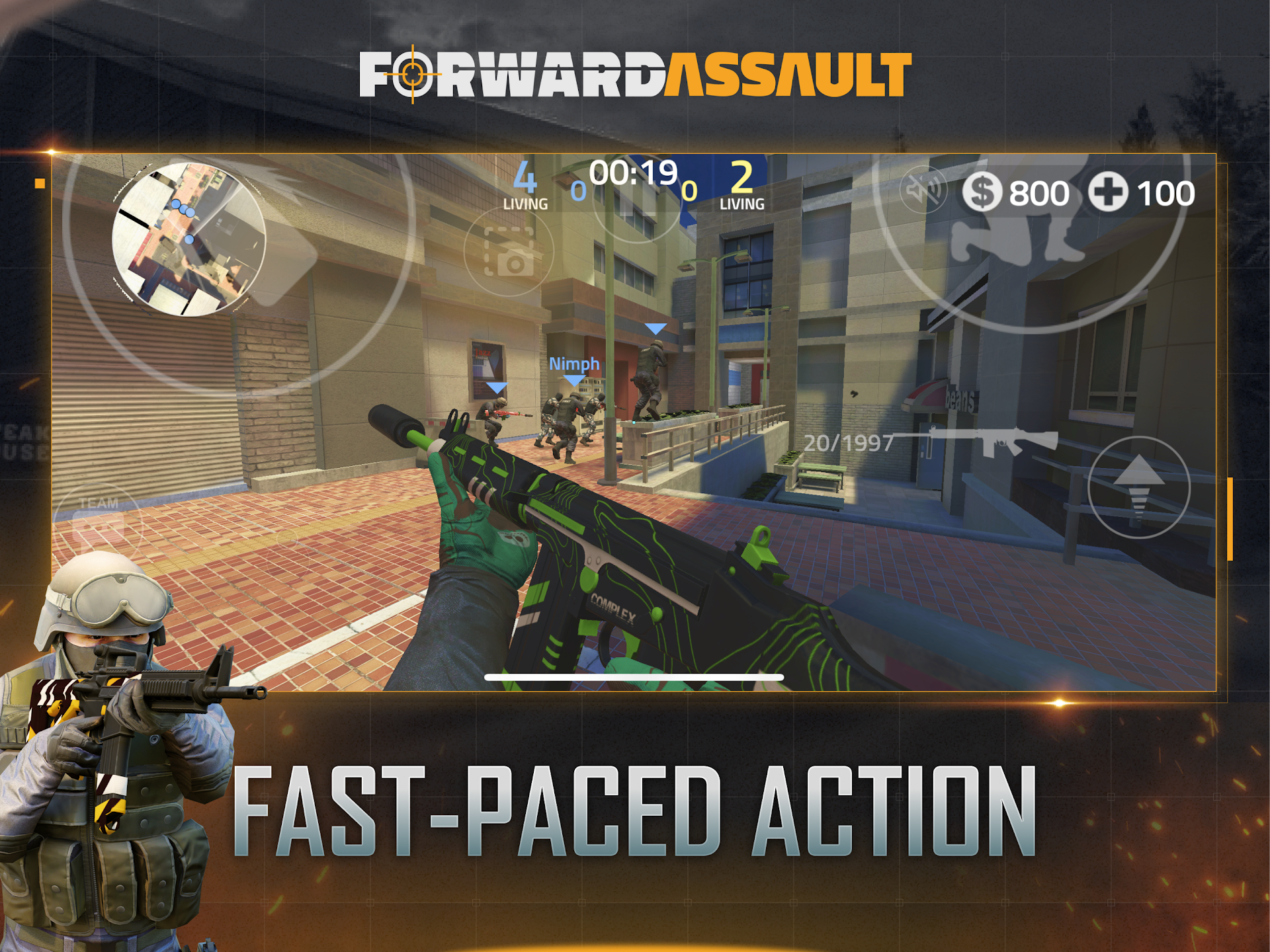 Hình ảnh Forward Assault Hack Bot Ngu