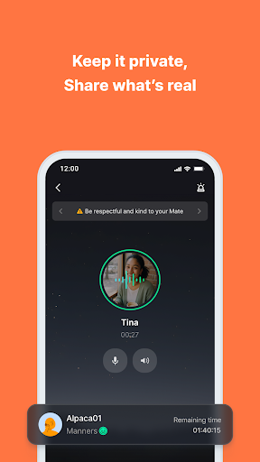 Hug - 1:1 Voice That Cares screenshot 4