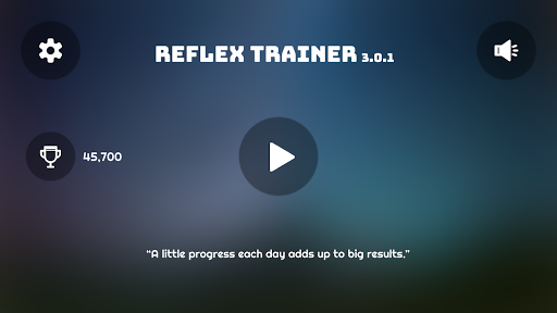 Android application Reflex Trainer screenshort
