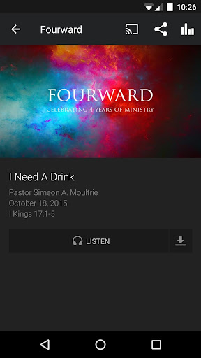 Screenshot of The Brook App
