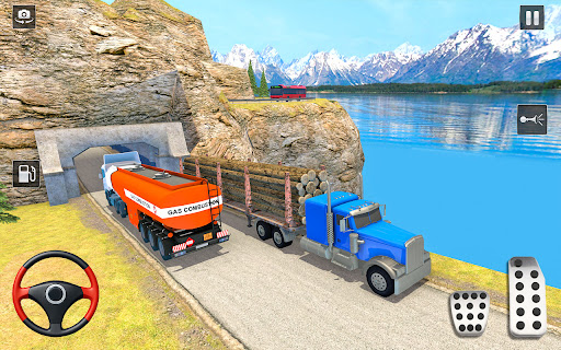 Oil Tanker Truck: Truck Games Screen 3