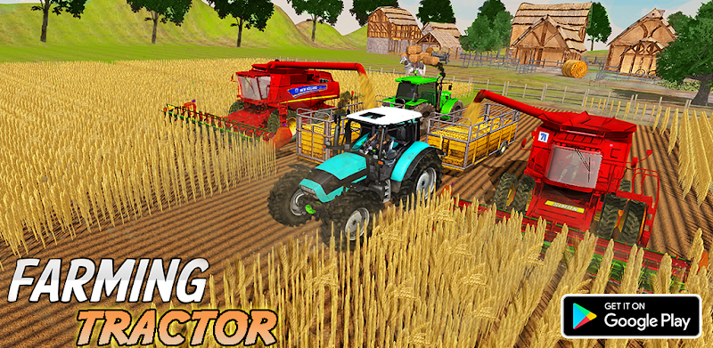 Jeux conduite tracteur agricol