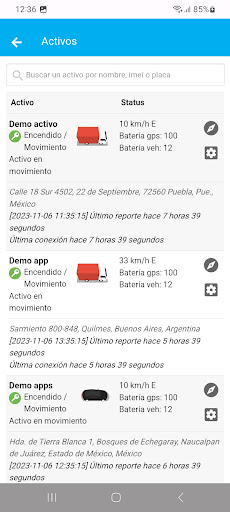 YOSA GPS Platform Screen 3