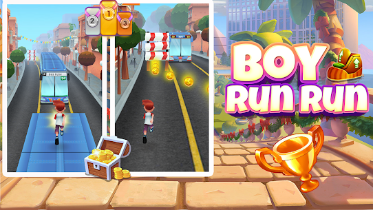 Boy Run Run 3D Mod Apk – Endless Running Games 1