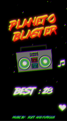 Android application Planetoblaster screenshort