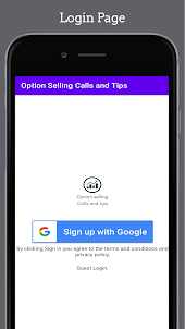 Option Selling Calls & Tips