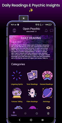 Open Psychic 100% Free to Use Screen 3