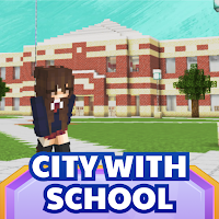 Maps for Minecraft City with School