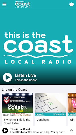 Android application This is the Coast screenshort