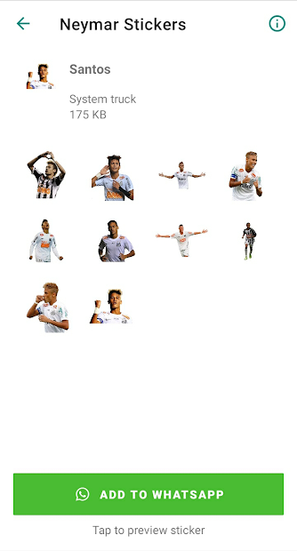 Screenshot 17 Neymar Stickers android