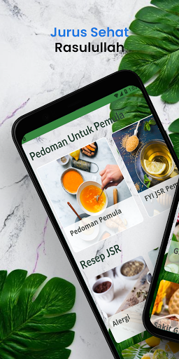 Android application Jurus Sehat Rasulullah JSR screenshort