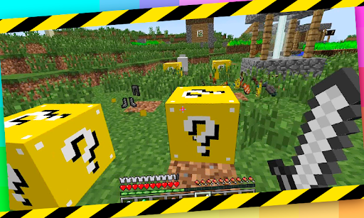 Lucky Block Mod for Minecraft Screen 2