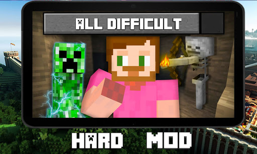 Android application Mod Hard Mode Survive for MCPE screenshort