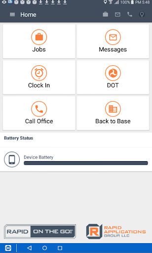 Rapid On The GO! Screen 2