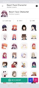 100K Anime Stickers For WhatsApp MOD APK (Premium) (WAStickerApps) 4