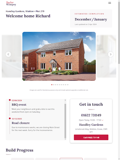Taylor Wimpey Touchpoint