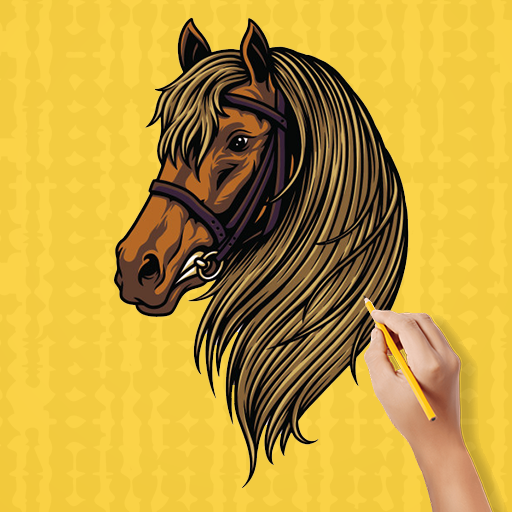 How to Draw Horses Easy lesson - Apps on Google Play