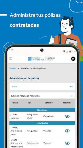 Mi SMNYL Clientes Screen 3