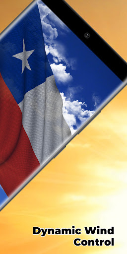 Chile Flag Live Wallpaper Screen 2