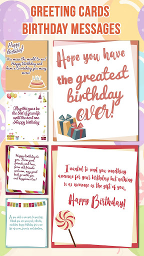 Happy Birthday Greeting Cards – Photo Frames