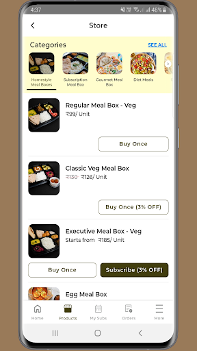 TiffinCliq Screen 3