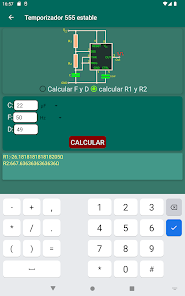 Captura de Pantalla 15 Calctronics: Electrónica android