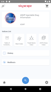 Captura de Pantalla 1 Handbook on Injectable Drugs android