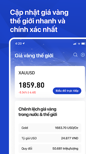 Giá Vàng Việt Nam Screen 3