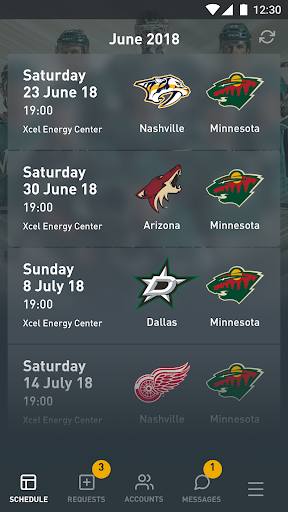 Android application MN Wild Wavework Concierge screenshort