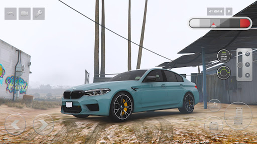 Android application Racing BMW M5 F90 Fast Action screenshort