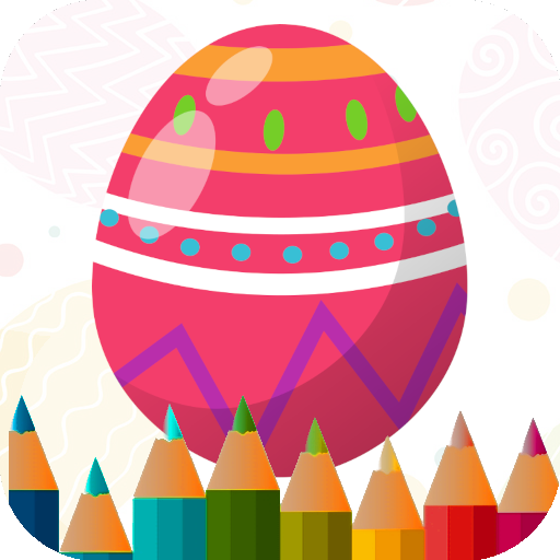 easter egg coloring book
