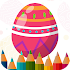 easter egg coloring book