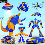 Cover Image of Unduh Robot Transform Mobil Godzilla 1.3 APK