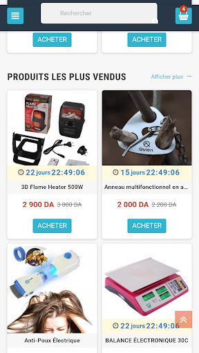 AmeurShop Screen 3