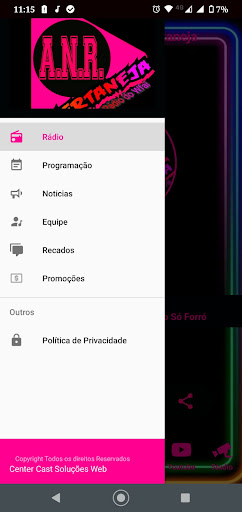 Android application A Nova Revolução Sertaneja screenshort
