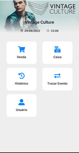 Android application Novaoito Tickets PDV screenshort