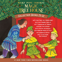 Значок приложения "Magic Tree House Collection: Books 25-32: Stage Fright on a Summer Night; Good Morning, Gorillas; Thanksgiving on Thursday ; and more"