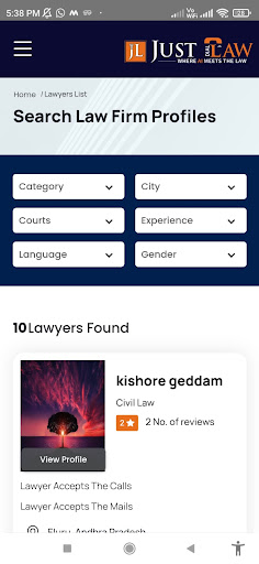 JustDialLaw:Where AI Meets Law Screen 3