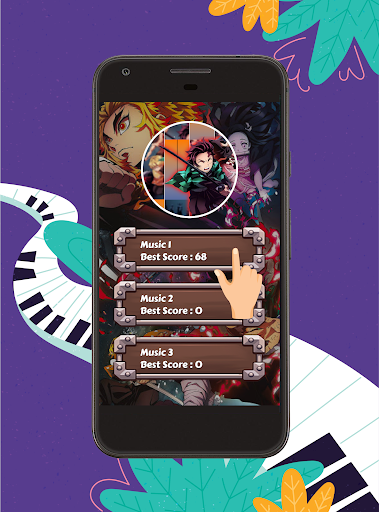 Piano AOT Anime Demon Slayer