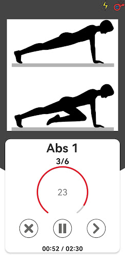 V Cut Abs Workout Screen 3