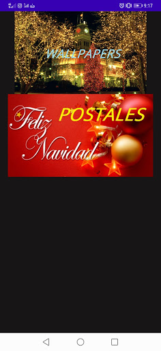 Android application Postales Navideñas screenshort