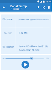 Auto call recorder 4.0 APK screenshots 4